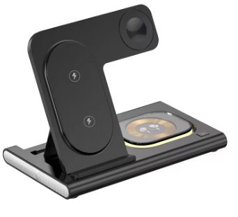 Station de Charge 3 en 1 pour iPhone, Apple Watch et AirPods - Chargeur Sans Fil Rapide