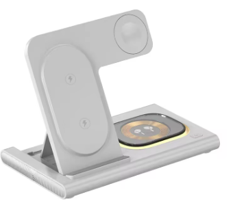 Station de Charge 3 en 1 pour iPhone, Apple Watch et AirPods - Chargeur Sans Fil Rapide