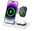 Station de Charge 3 en 1 pour iPhone, Apple Watch et AirPods - Chargeur Sans Fil Rapide